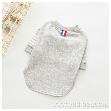 dog Cotton pet clothes terry fleece new casual